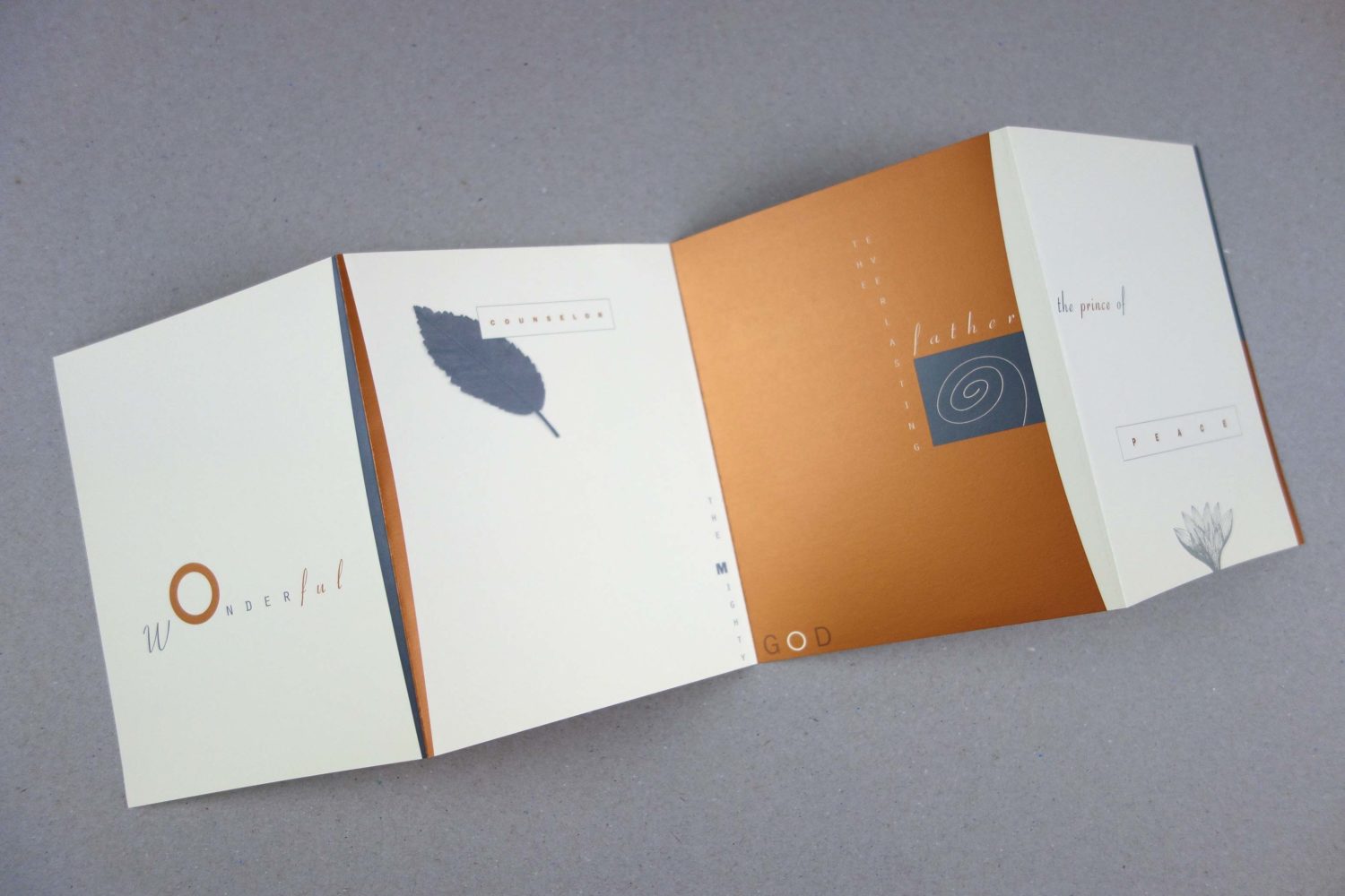 open-folded